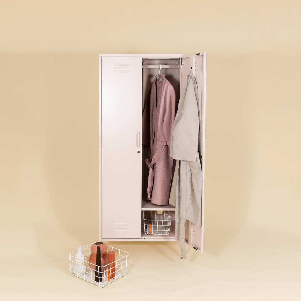 Sugar Cube Double Locker - Blush