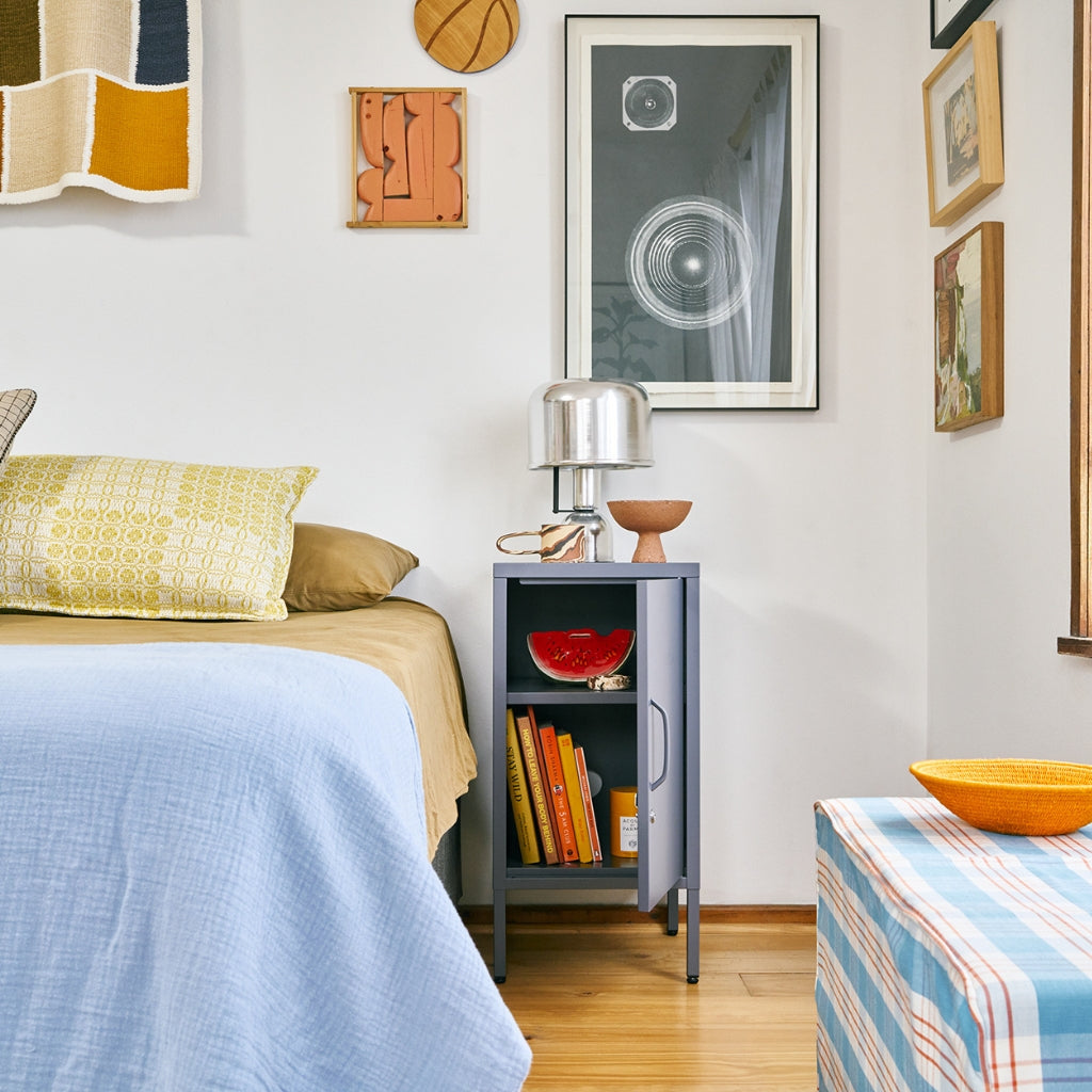 Sugar Cube Side Table - Carbon Grey