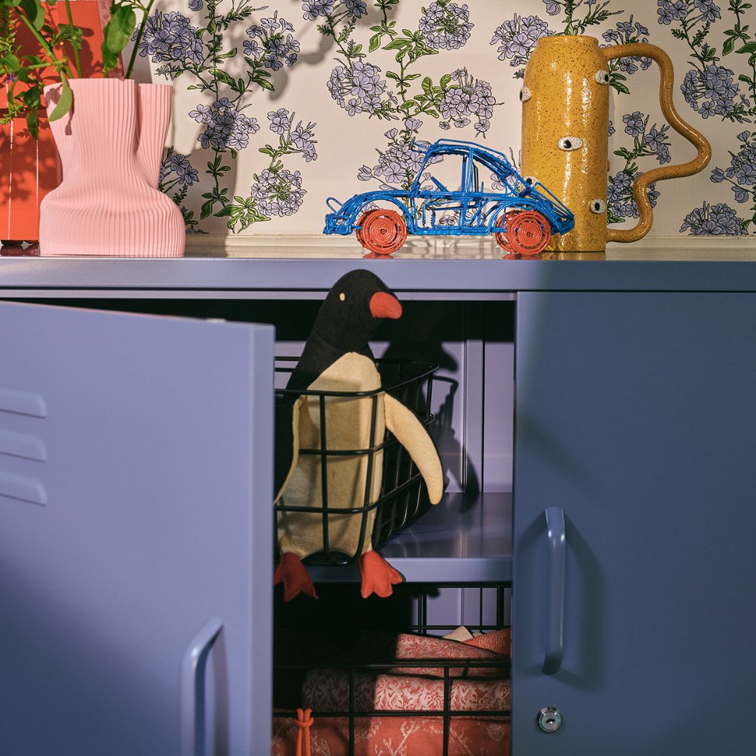 Sugar Cube Media Unit - Pigeon Blue