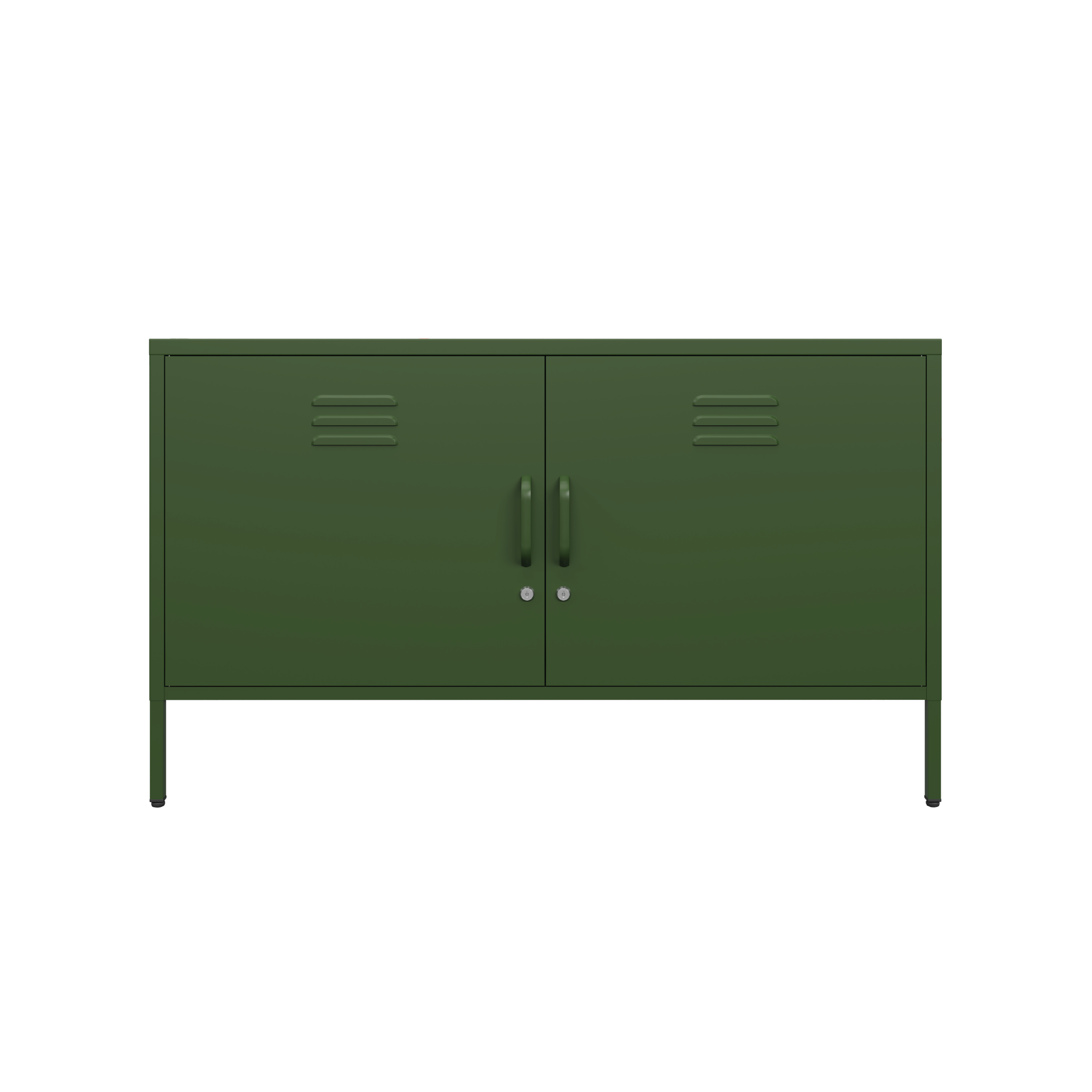 Sugar Cube Media Unit - Dark Olive