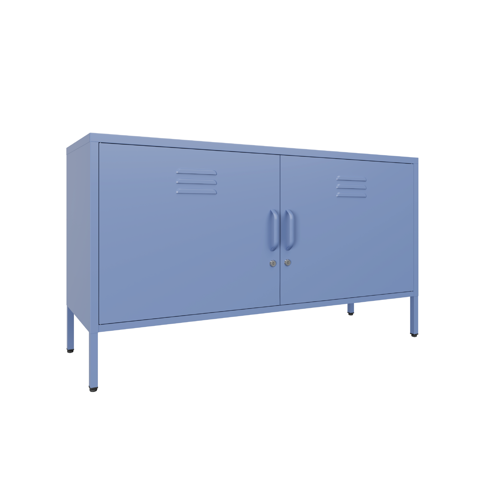 Sugar Cube Media Unit - Pigeon Blue