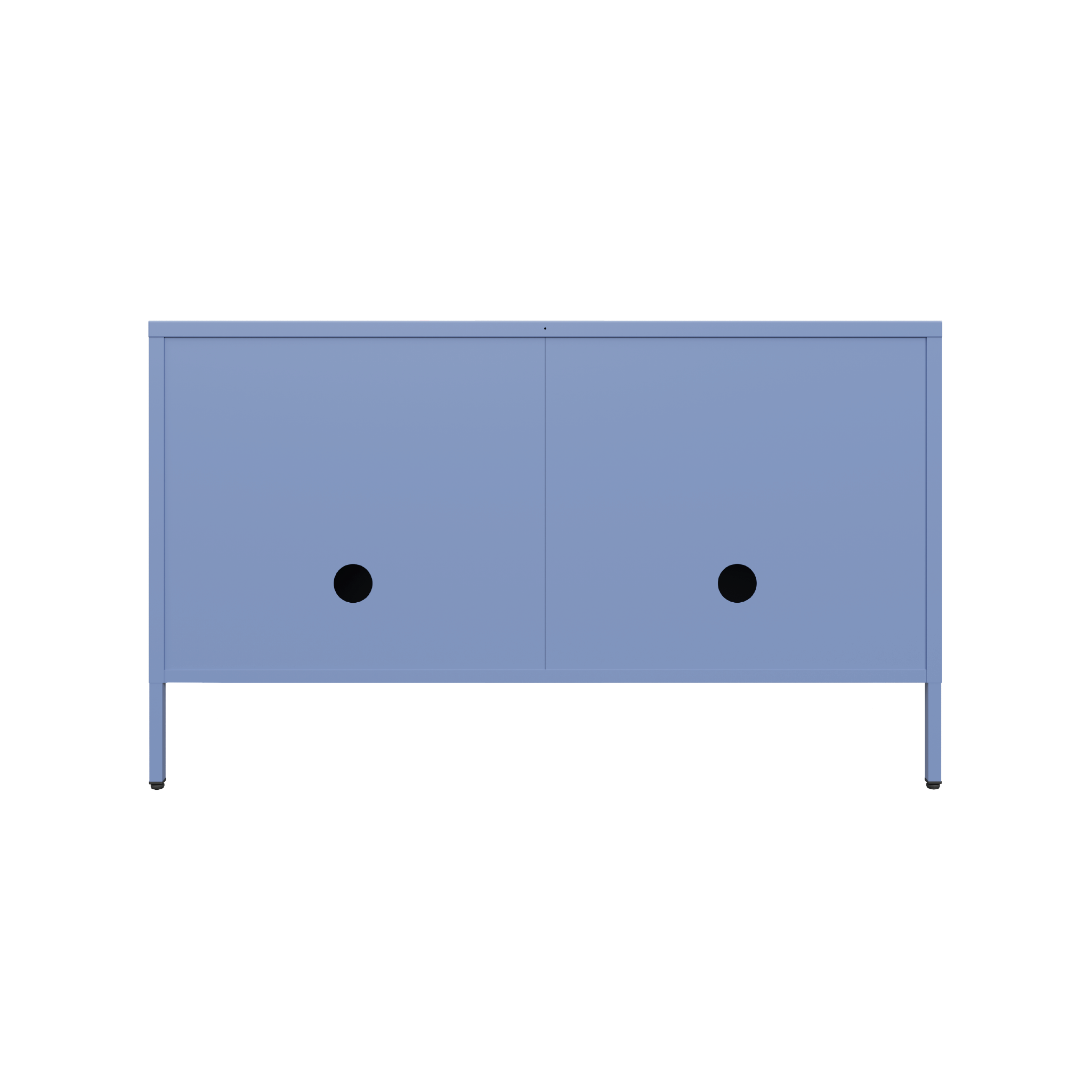 Sugar Cube Media Unit - Pigeon Blue