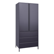 Bon Bon Double Locker - Carbon Grey