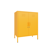 Sugar Cube Cabinet - Honey
