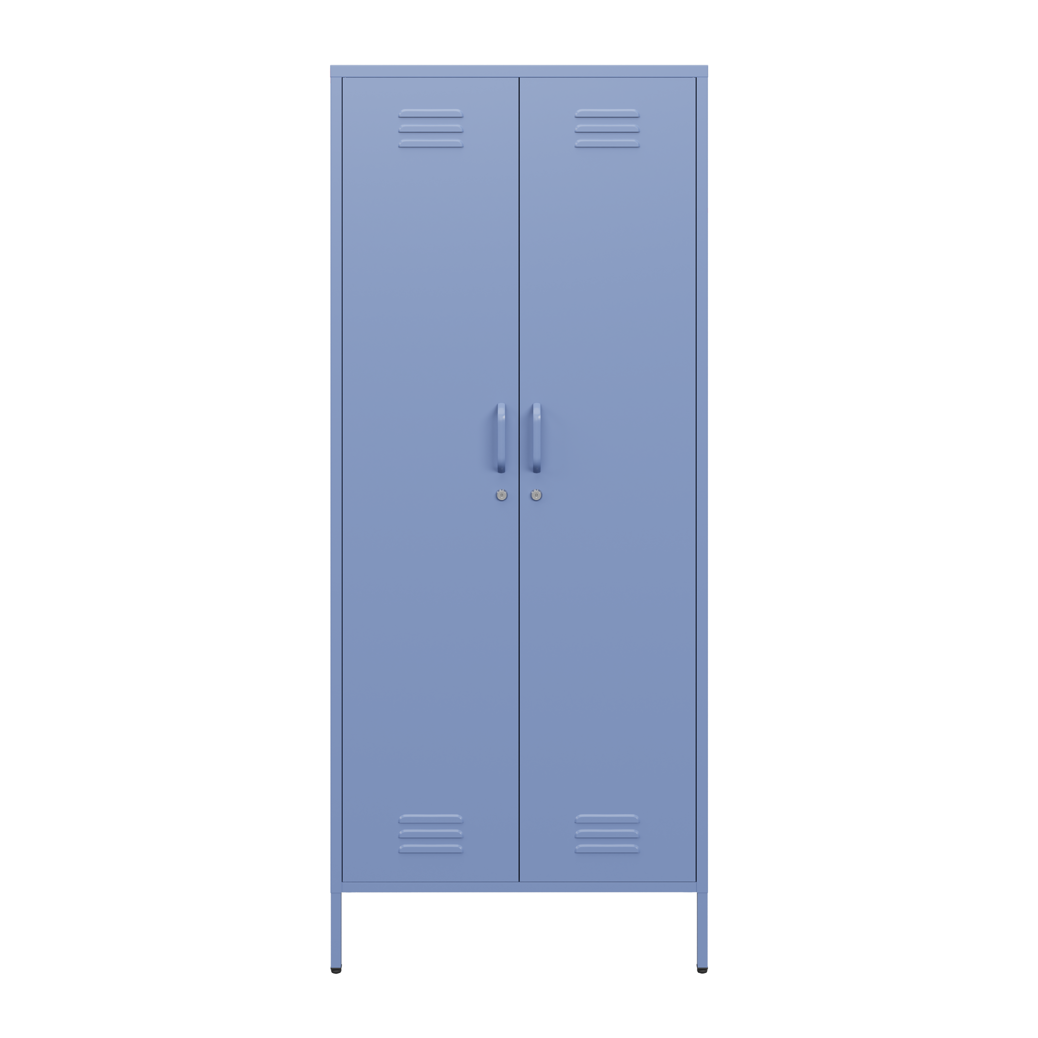 Sugar Cube Double Locker - Pigeon Blue