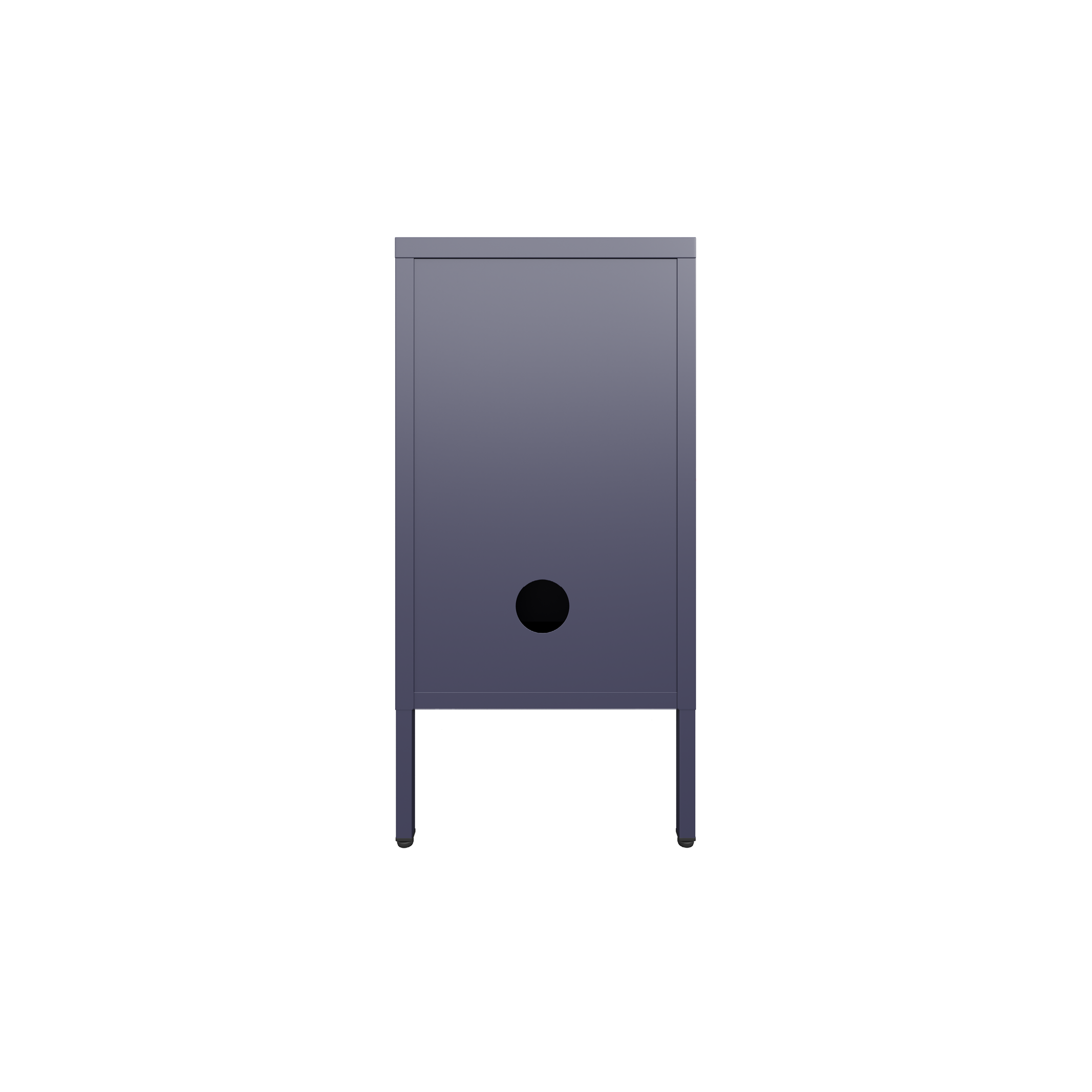Sugar Cube Side Table - Carbon Grey