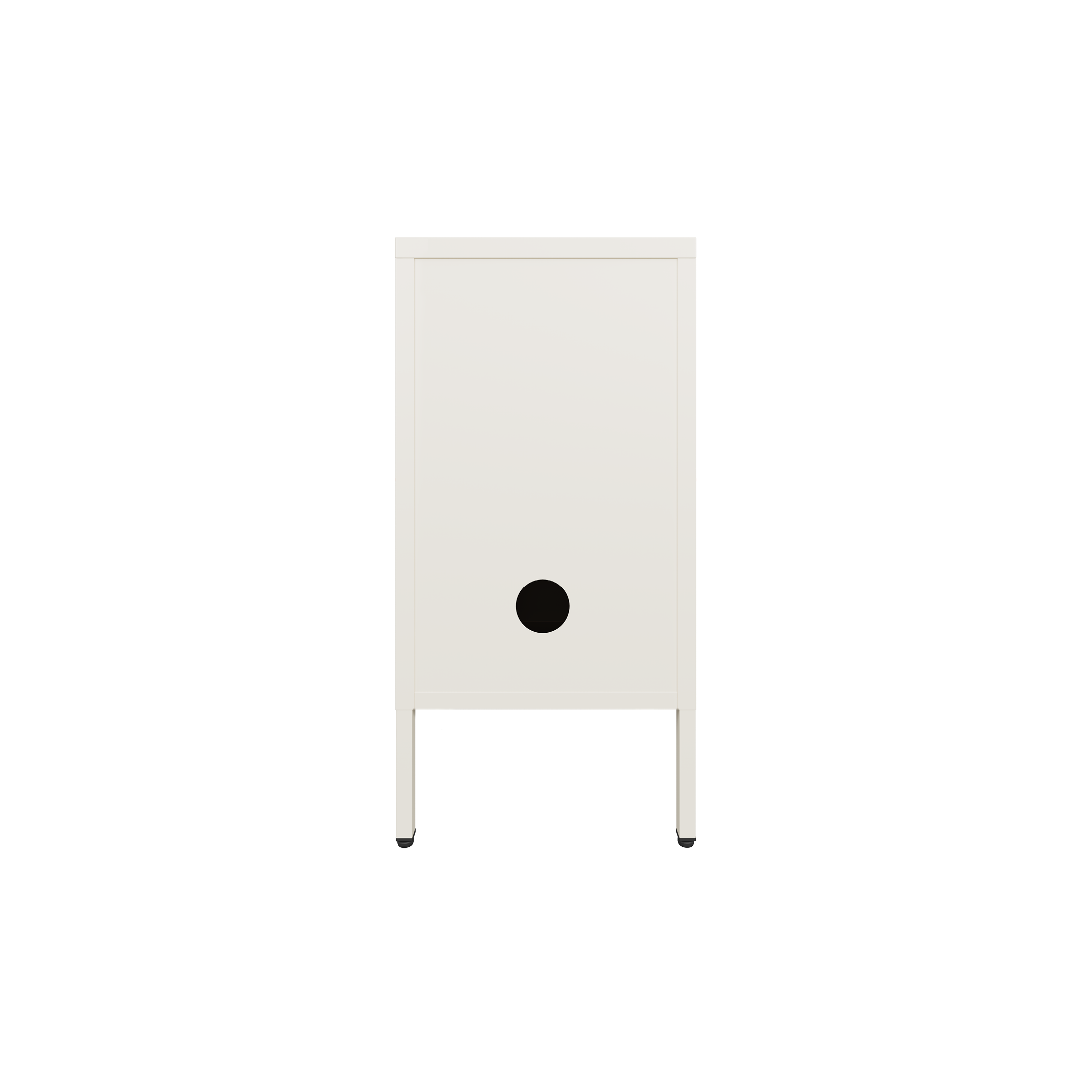 Sugar Cube Side Table - Soft White