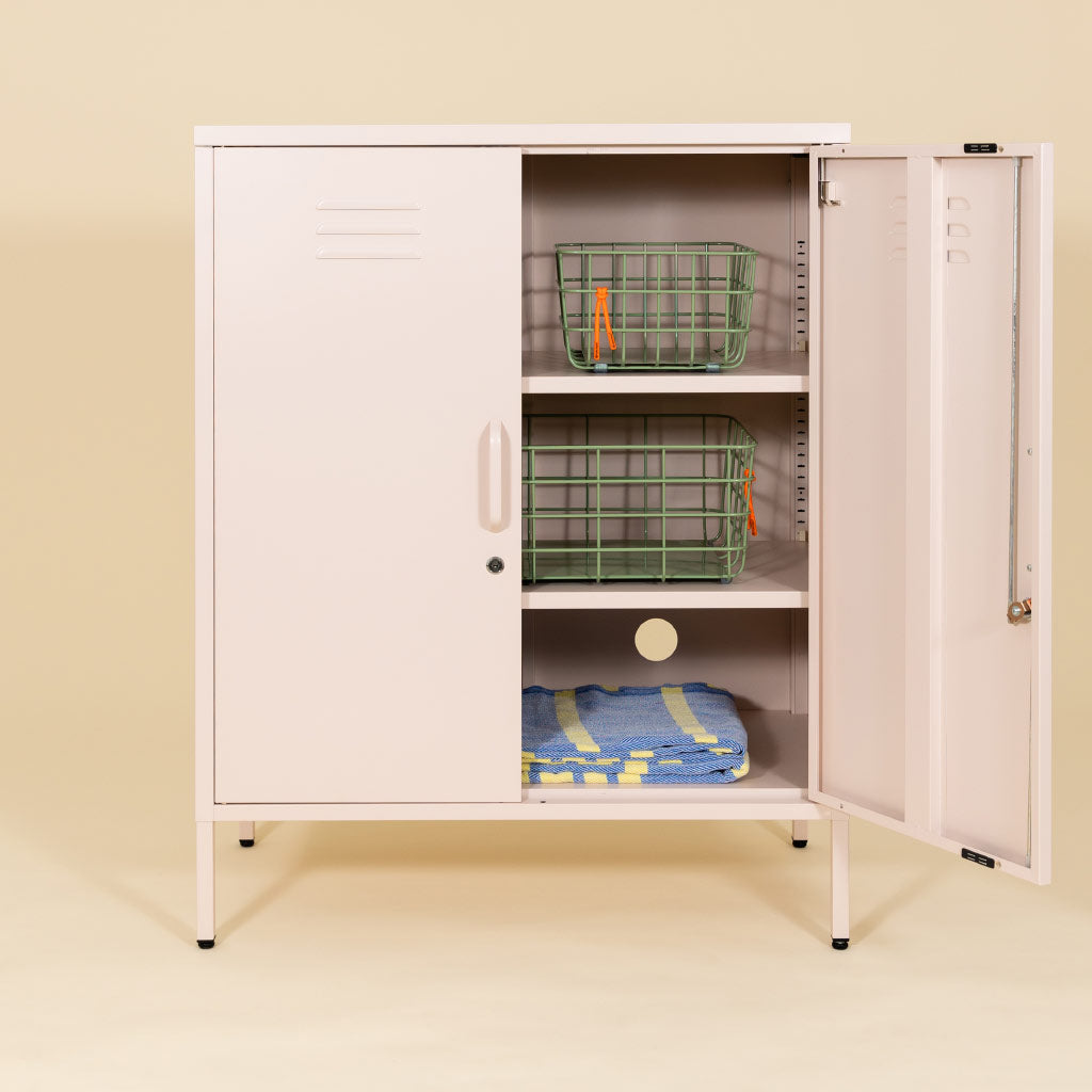 Sugar Cube Cabinet - Blush