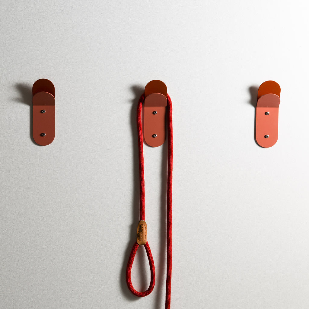 Bubblegum Wall Hook - Terracotta