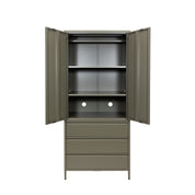 Bon Bon Double Locker - Moss Grey