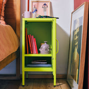 Sugar Cube Side Table - Cyber Lime