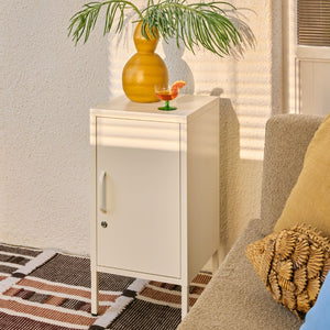 Sugar Cube Side Table - Soft White