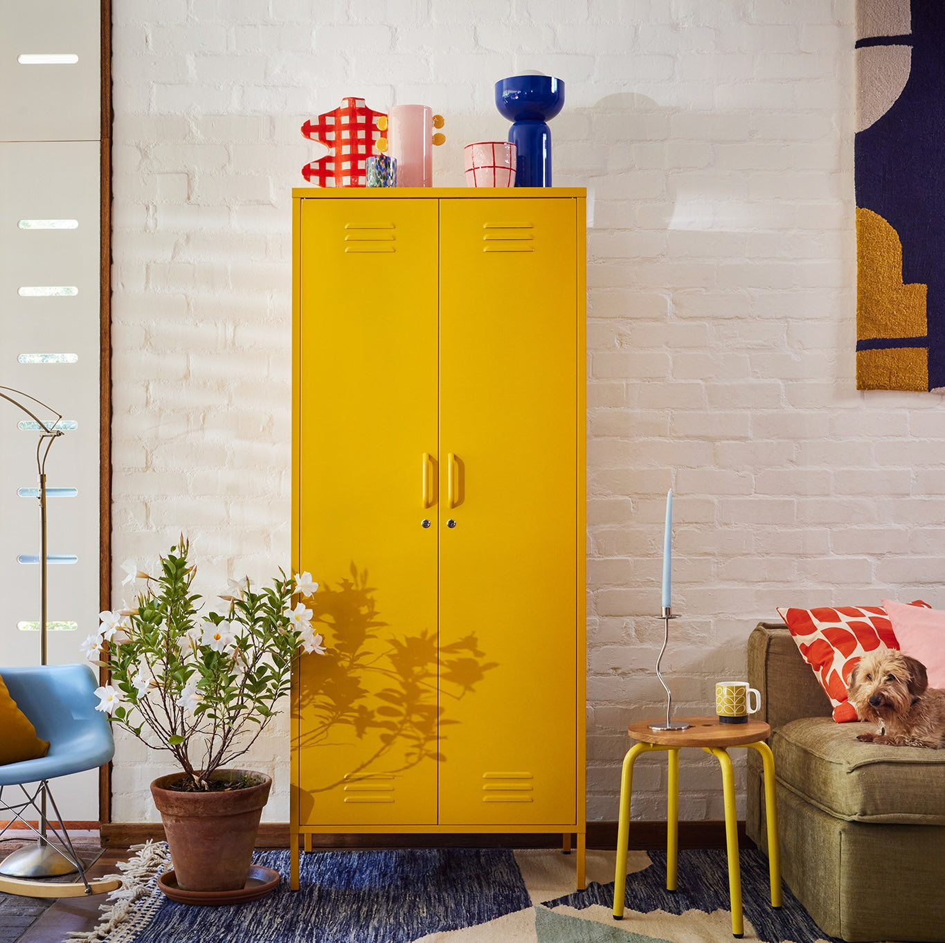 Sugar Cube Double Locker - Honey