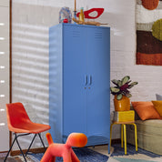 Sugar Cube Double Locker - Pigeon Blue