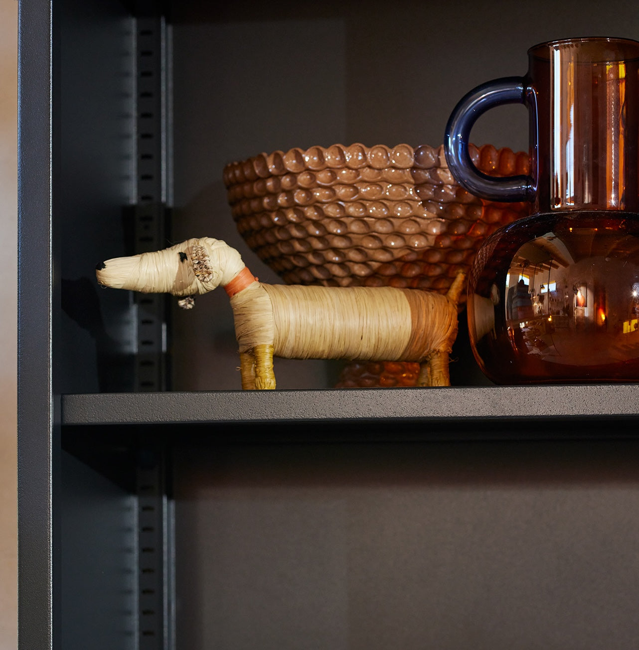 Wafer Tall Shelf- Black Sand