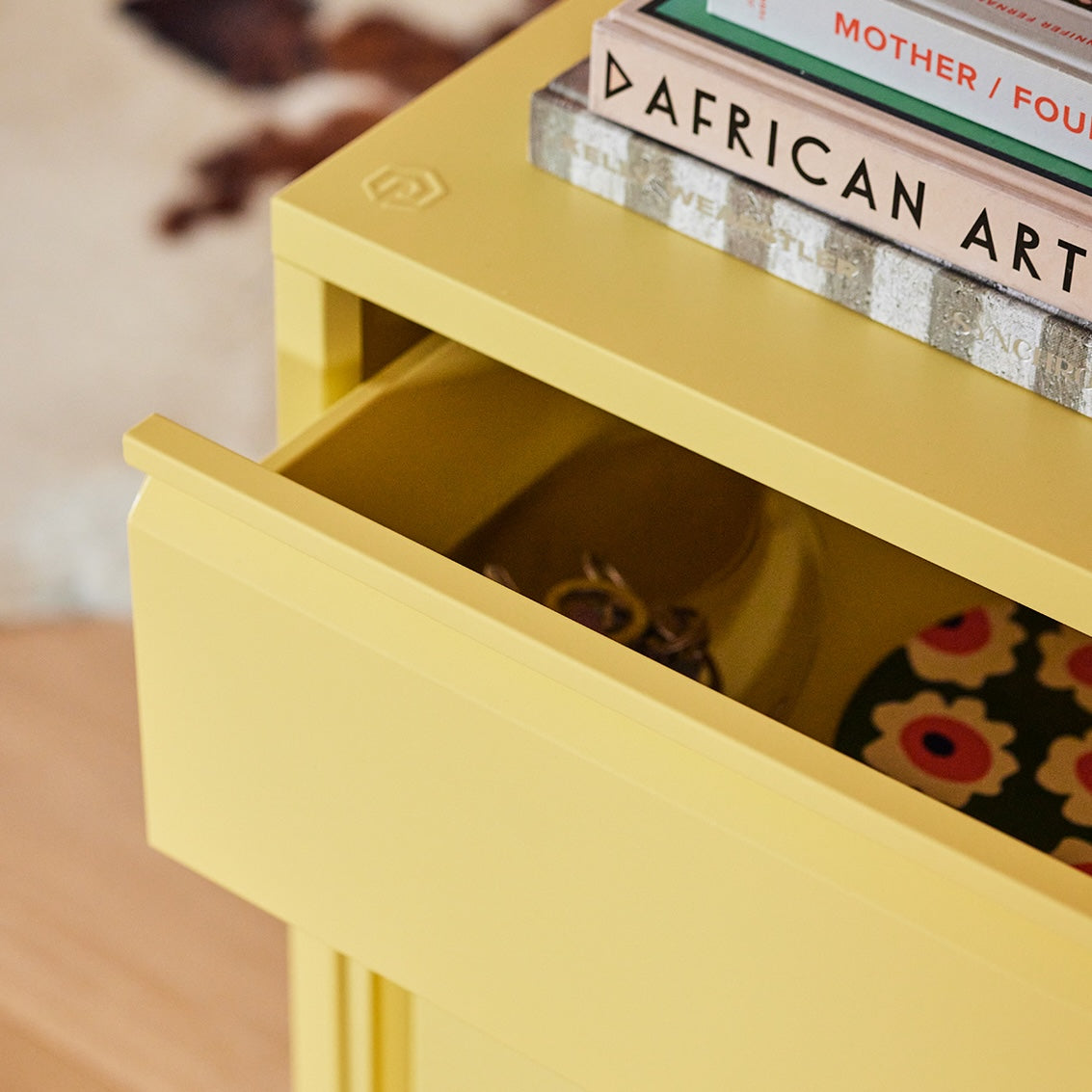 Bon Bon Side Table - Butter Yellow
