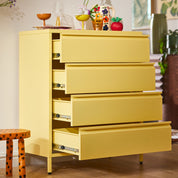 Bon Bon Chest of Drawers - Butter Yellow