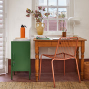 Sugar Cube Side Table - Dark Olive