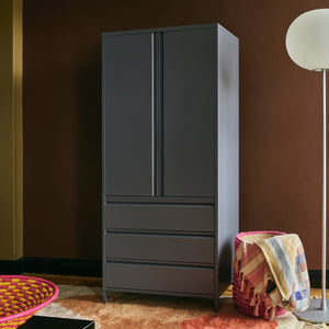 Bon Bon Double Locker - Carbon Grey