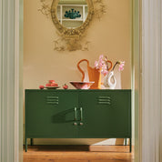 Sugar Cube Media Unit - Dark Olive