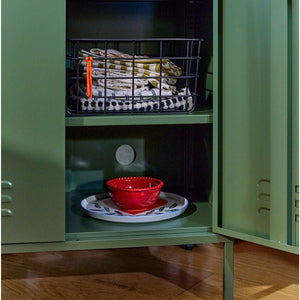 Sugar Cube Double Locker - Dark Olive