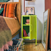 Sugar Cube Side Table - Cyber Lime