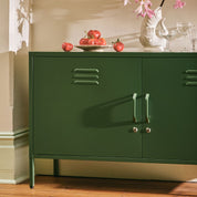 Sugar Cube Media Unit - Dark Olive