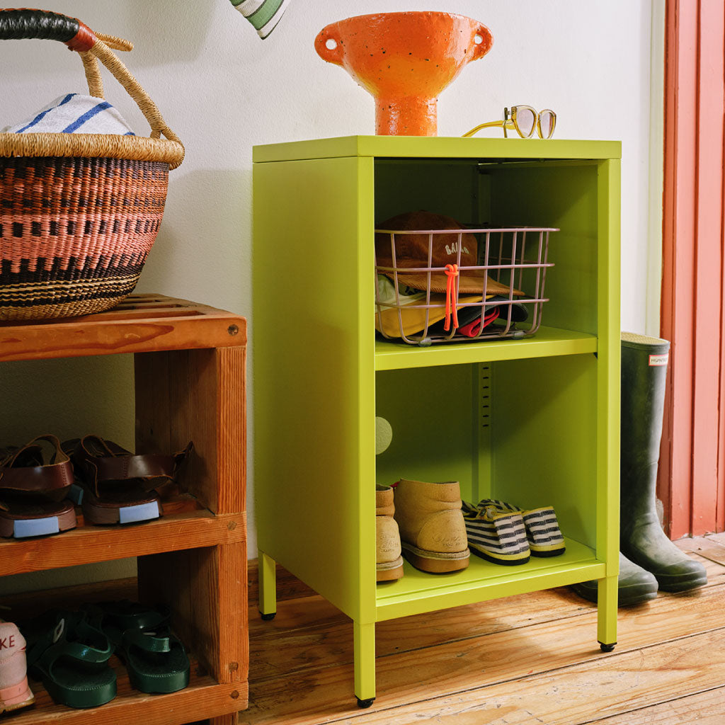 Wafer Side Table - Cyber Lime Sand