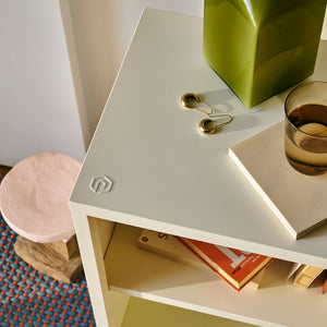 Wafer Side Table - Soft White Sand