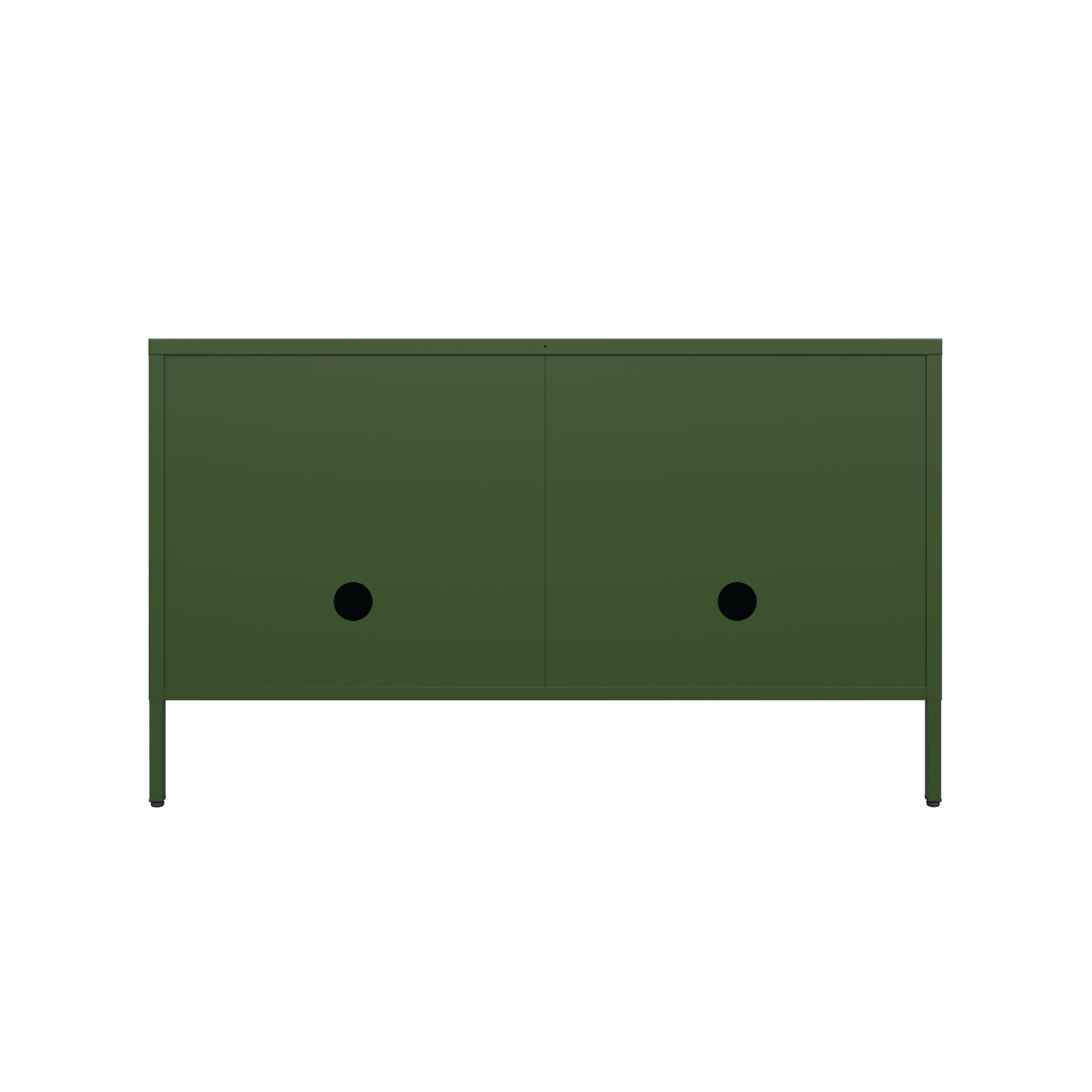 Sugar Cube Media Unit - Dark Olive