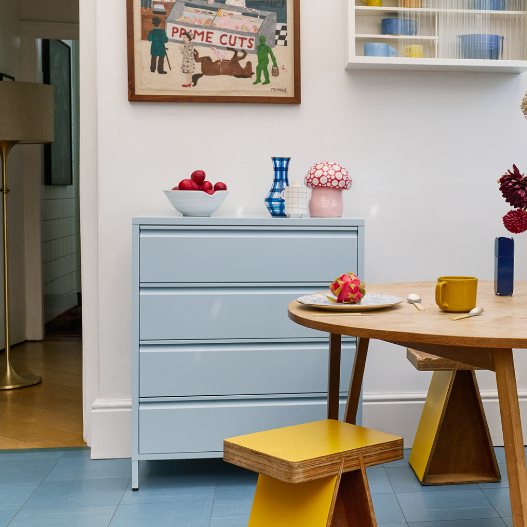 Bon Bon Chest of Drawers - Salt Blue