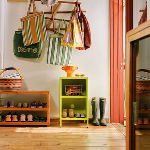 Wafer Side Table - Cyber Lime Sand