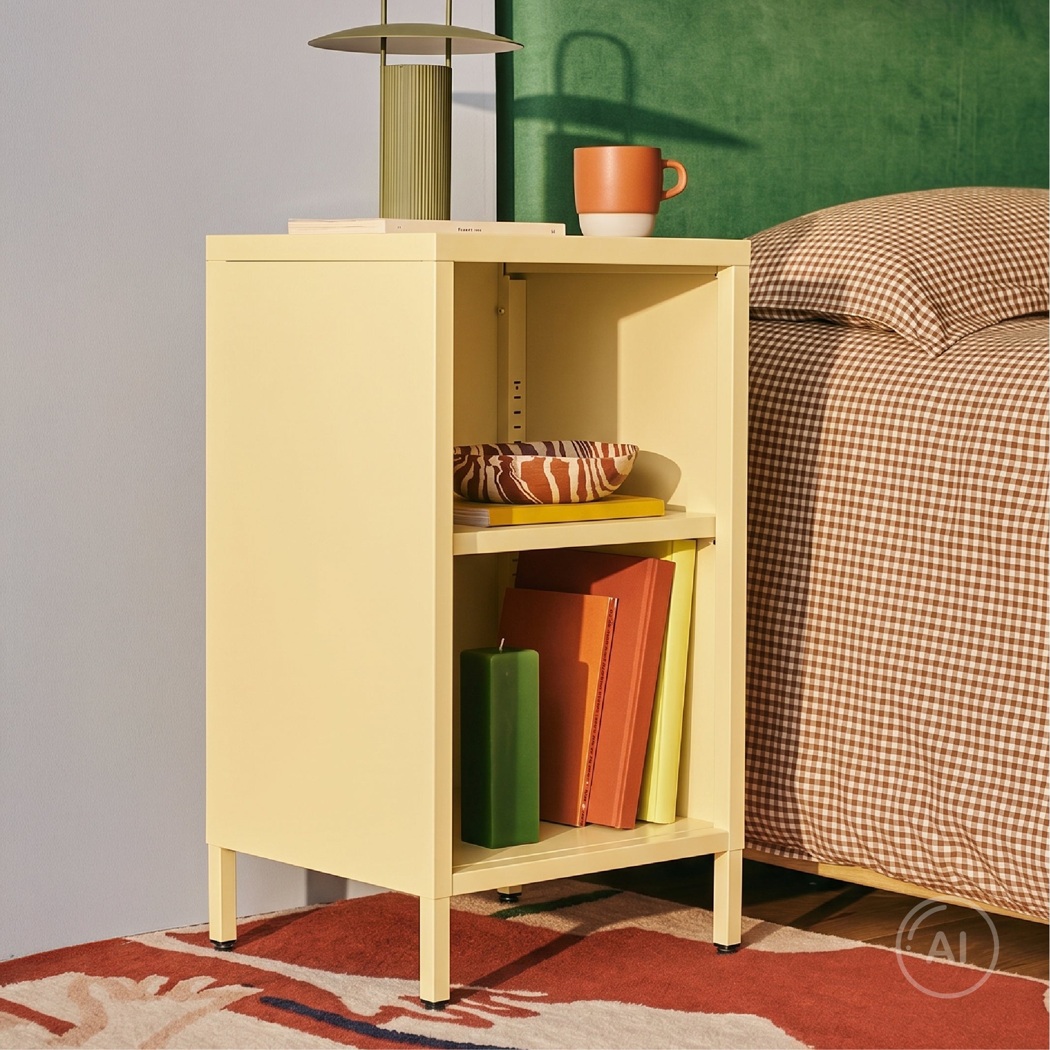 Wafer Side Table - Butter Yellow Sand