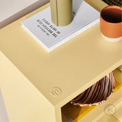 Wafer Side Table - Butter Yellow Sand