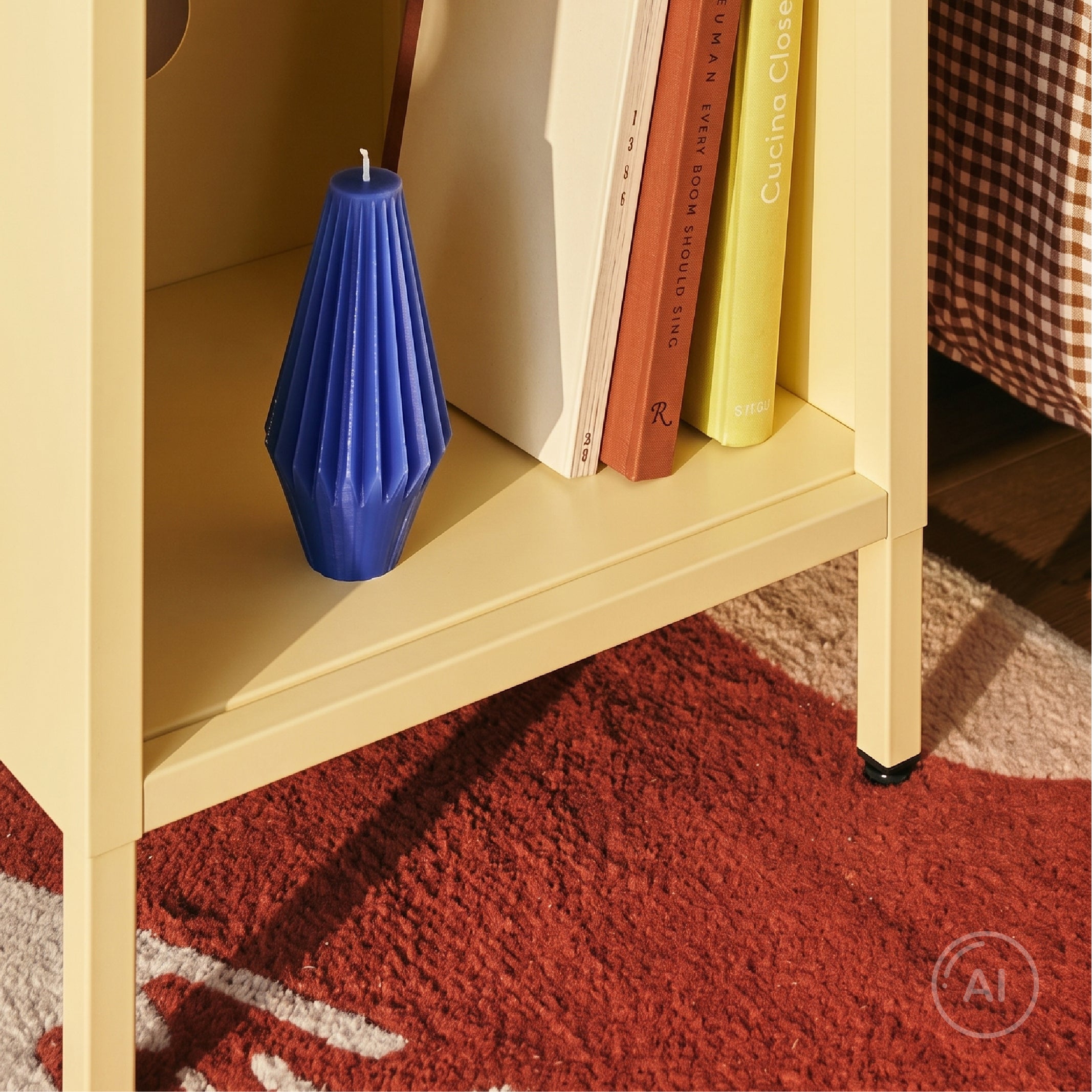 Wafer Side Table - Butter Yellow Sand