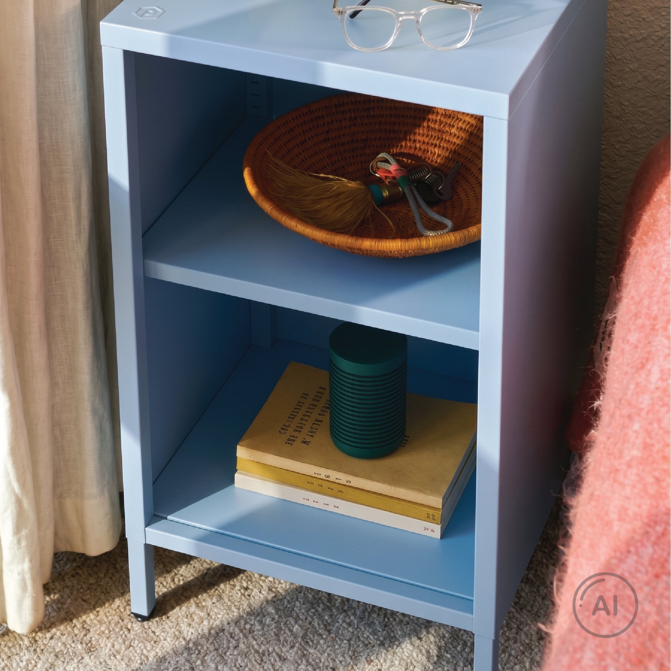 Wafer Side Table - Salt Blue Sand