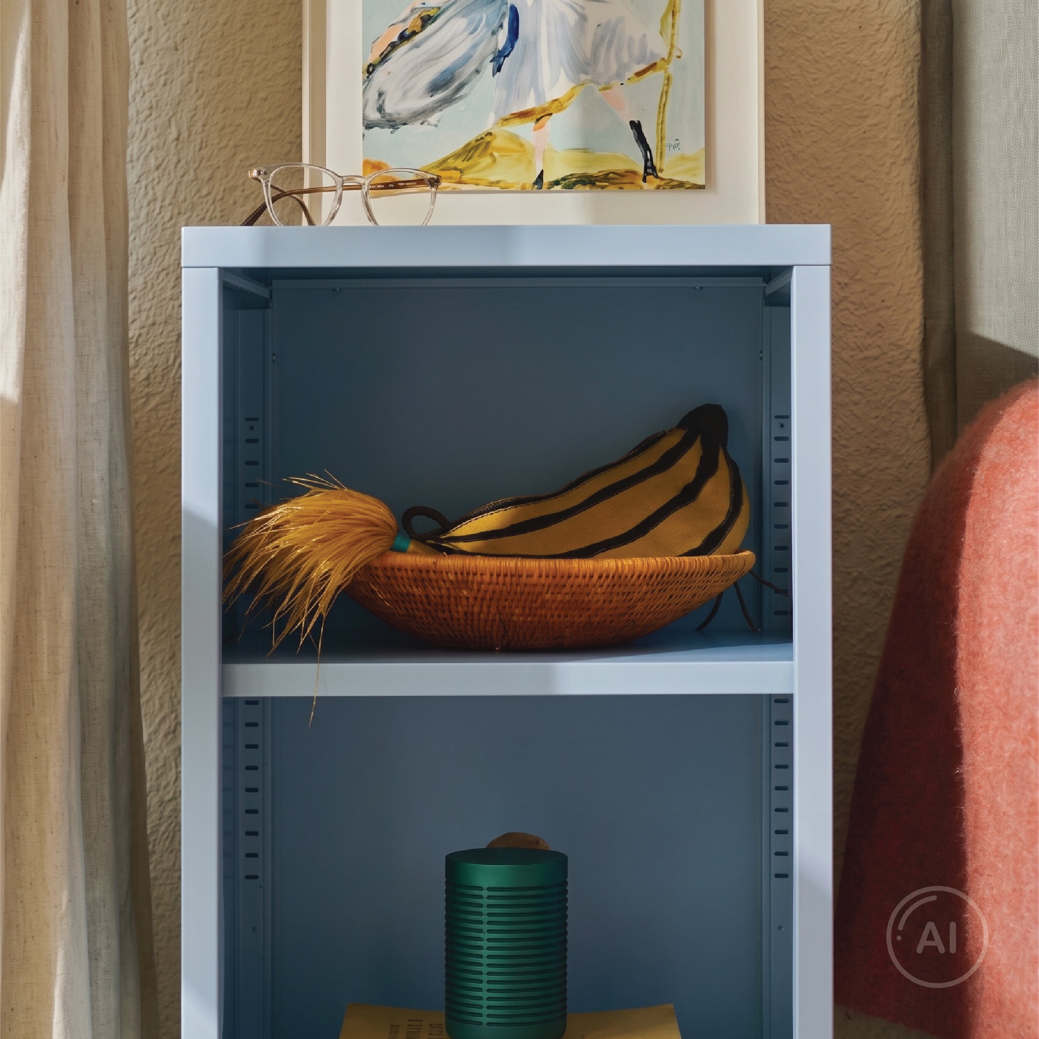 Wafer Side Table - Salt Blue Sand