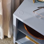 Wafer Side Table - Salt Blue Sand