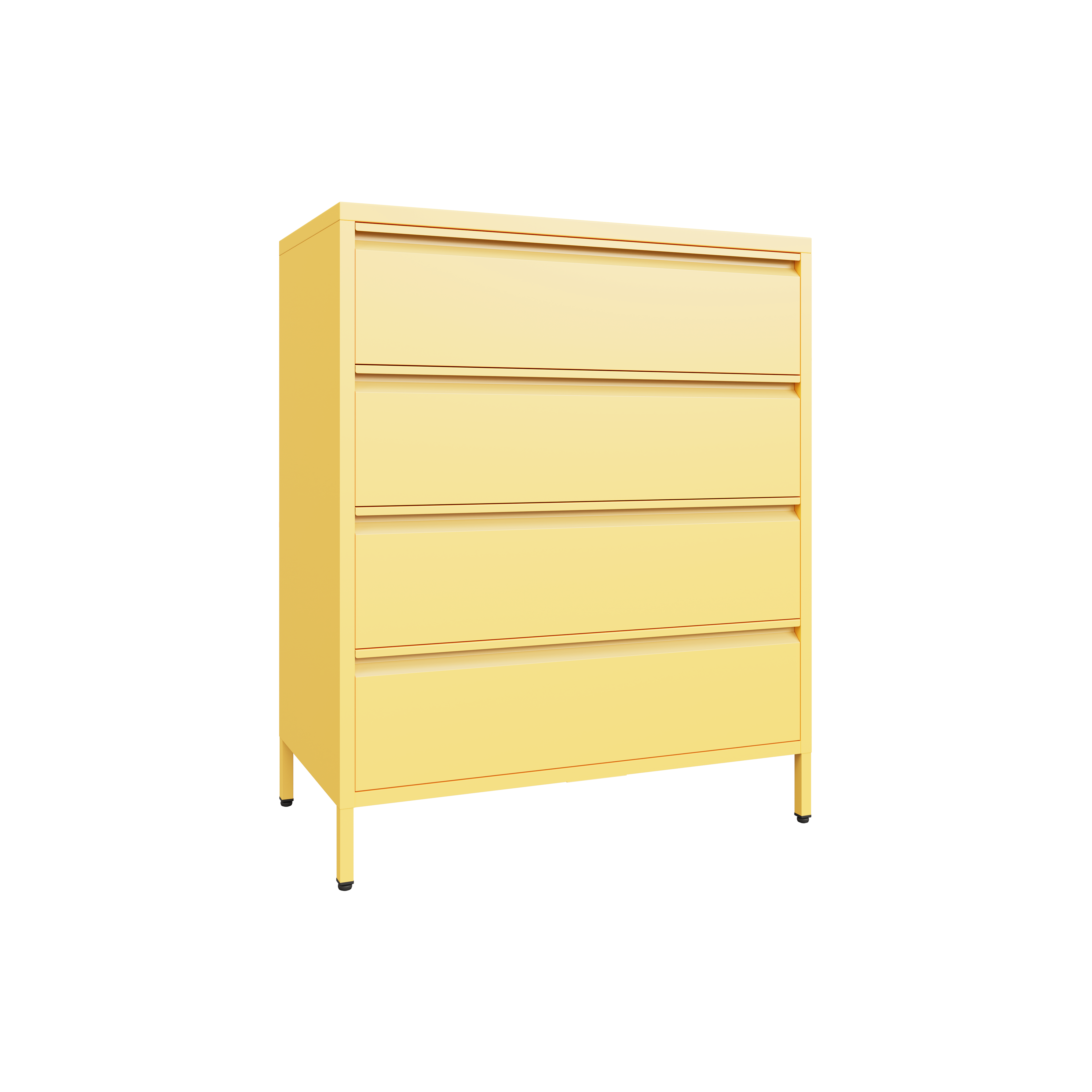 Bon Bon Chest of Drawers - Butter Yellow