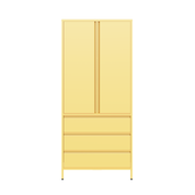 Bon Bon Double Locker - Butter Yellow