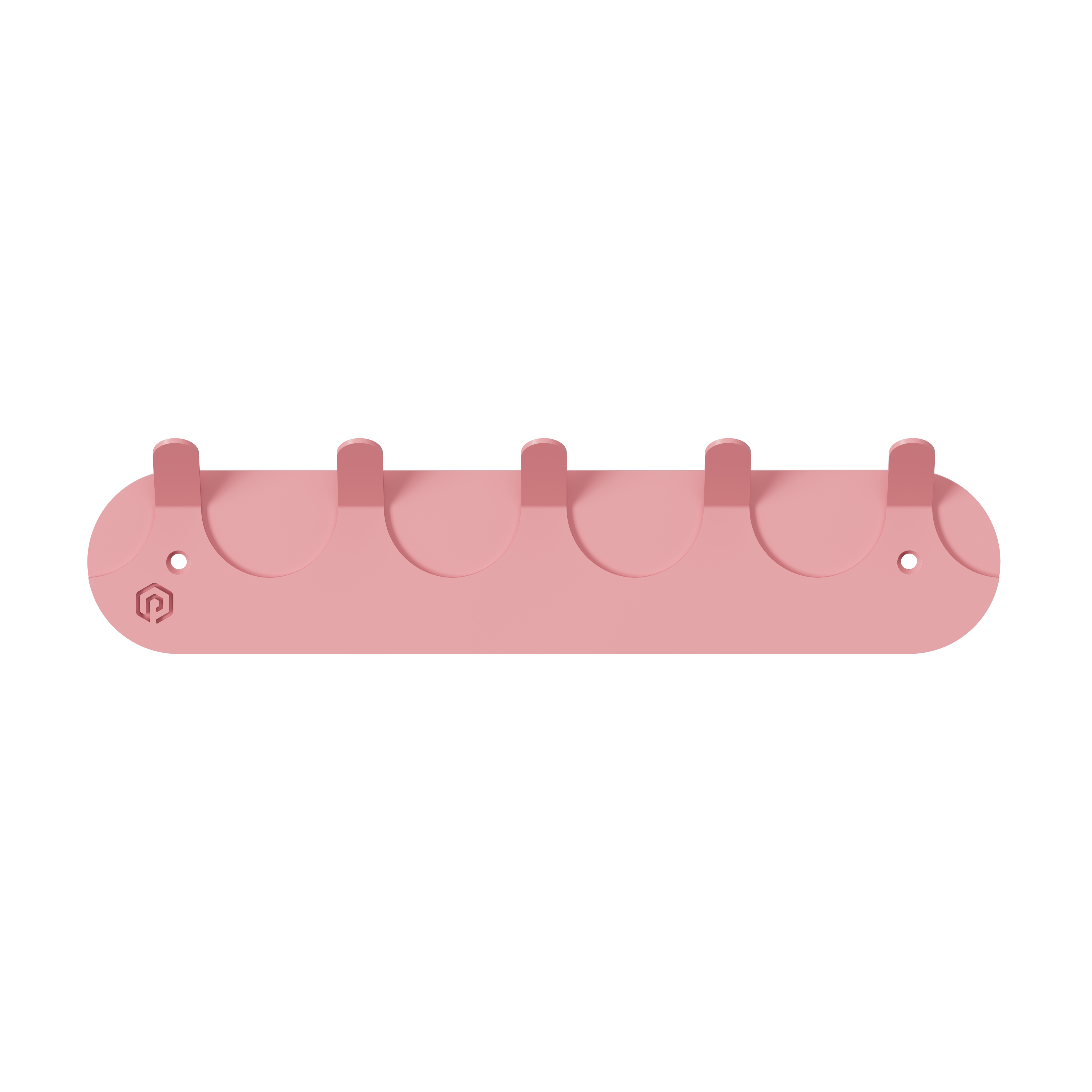 Bubblegum Multi Hook - Flower Cherry Pink