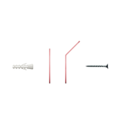 Bubblegum Multi Hook - Flower Cherry Pink