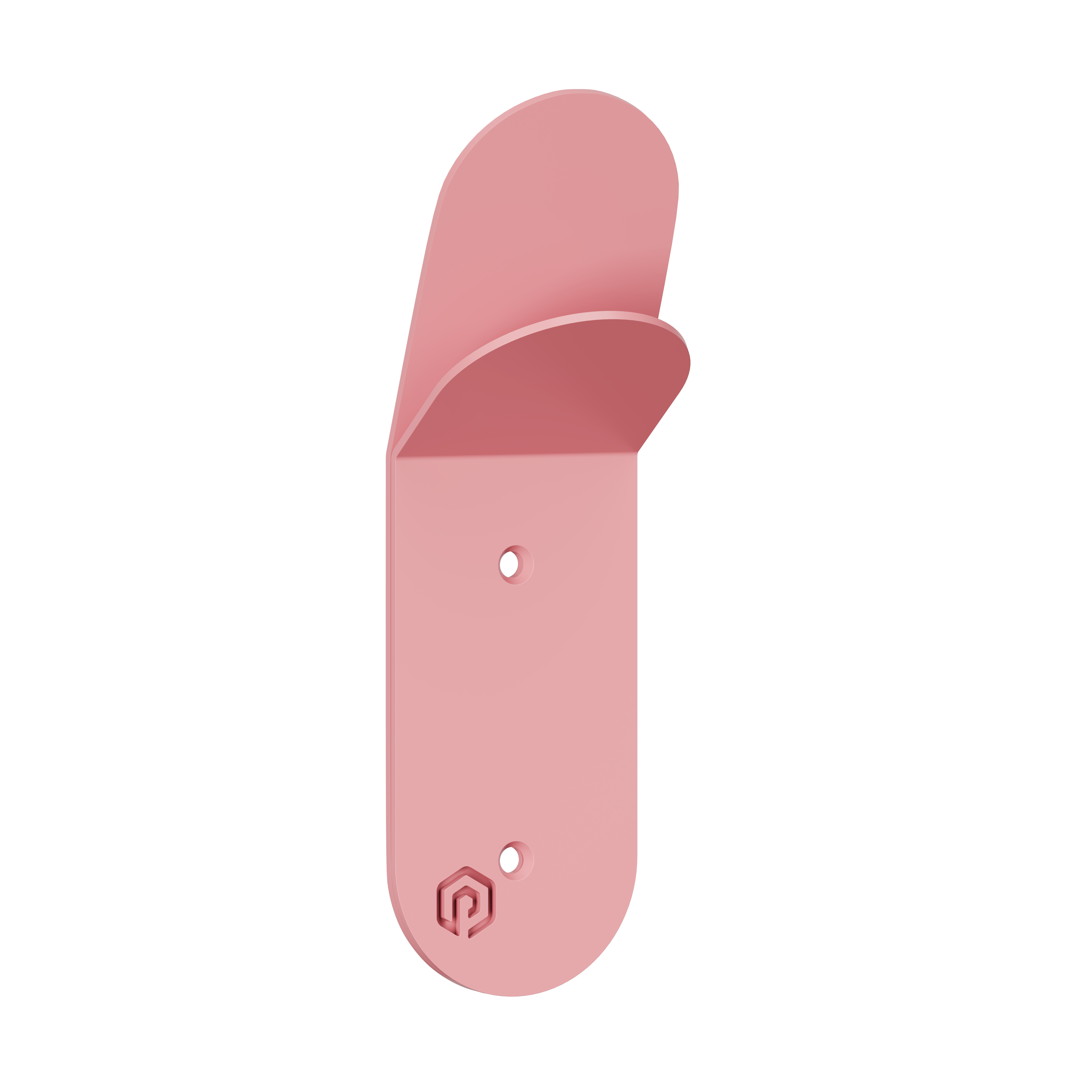 Bubblegum Stack Hook - Flower Cherry Pink