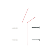 Bubblegum Stack Hook - Flower Cherry Pink