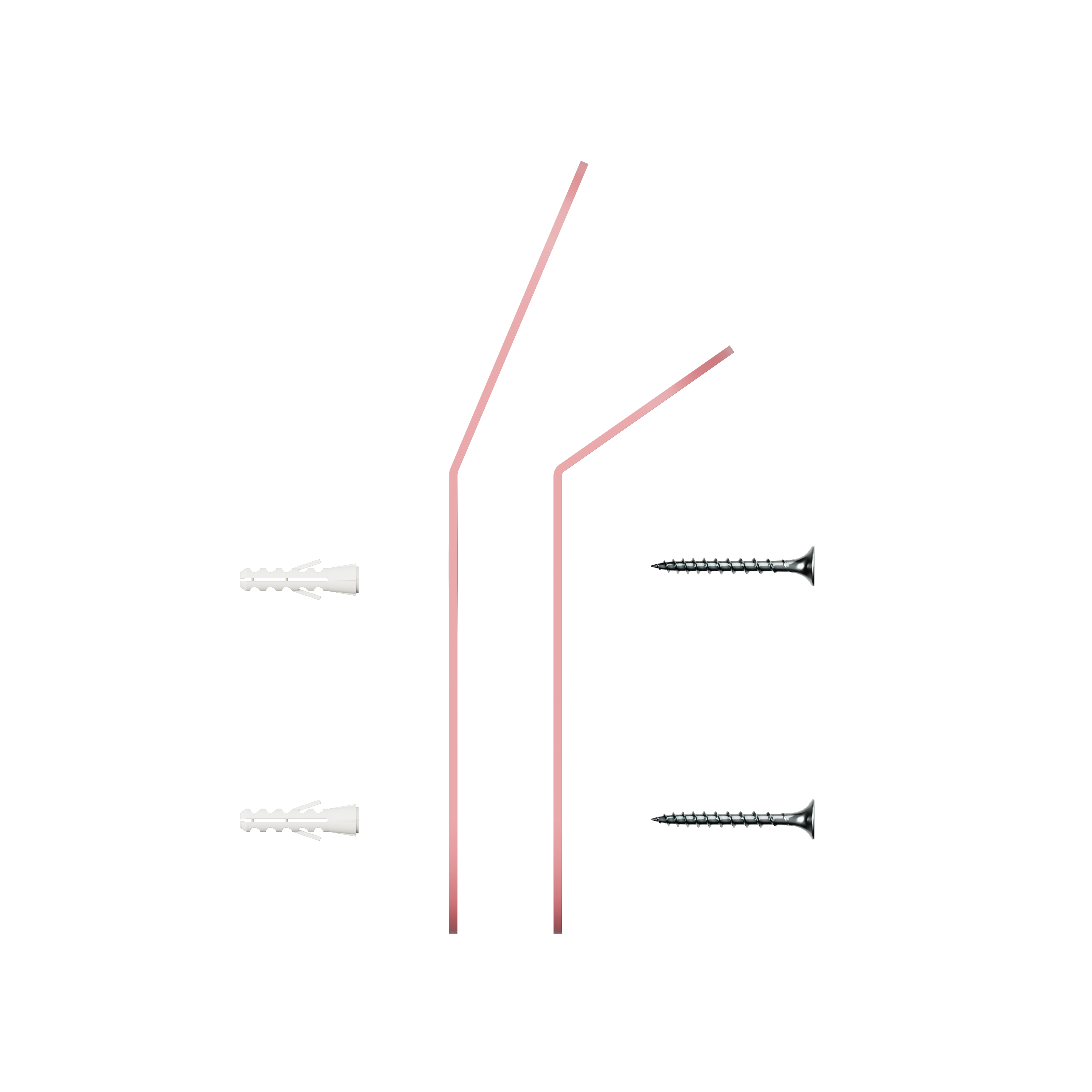 Bubblegum Stack Hook - Flower Cherry Pink