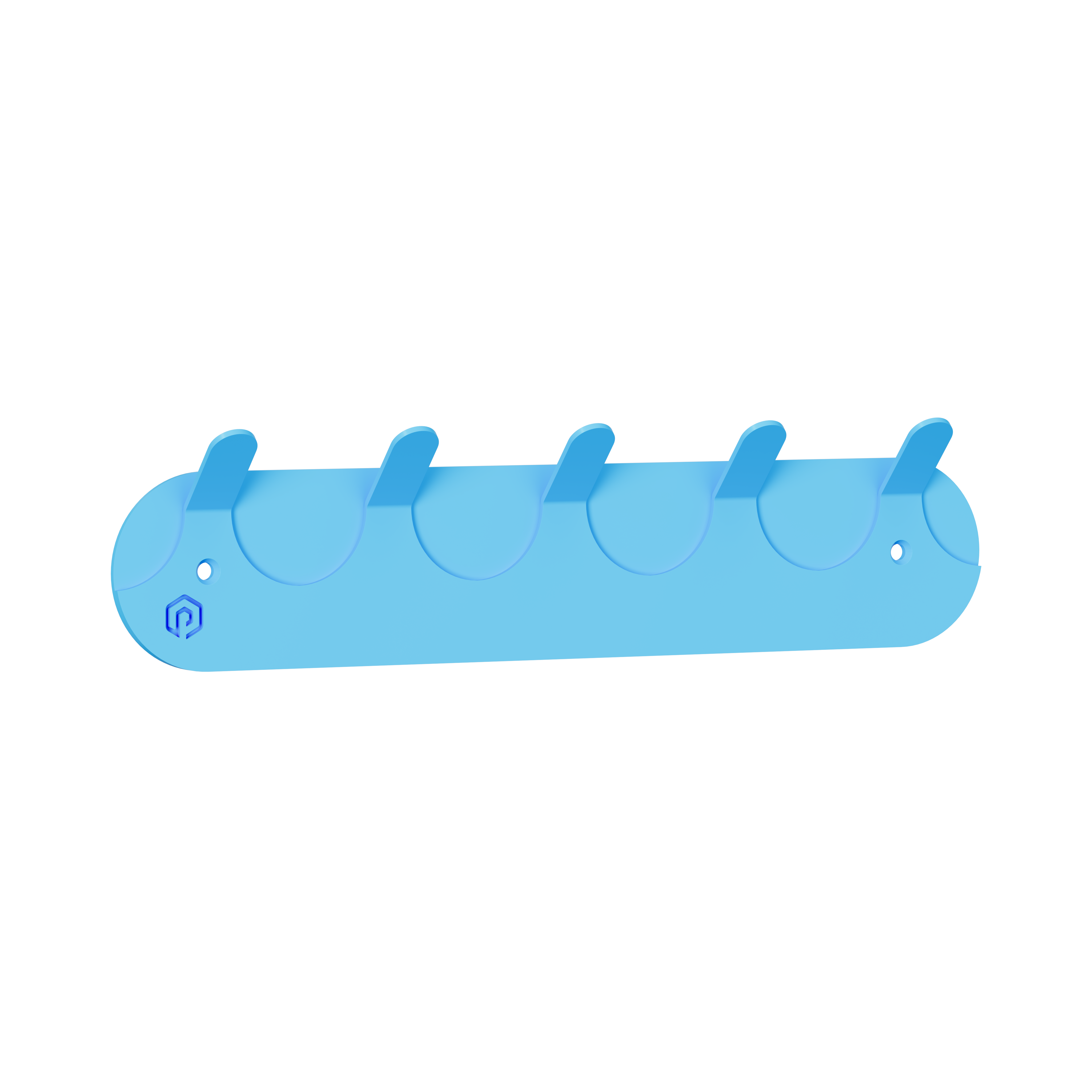 Bubblegum Multi Hook - Windsurfer Blue
