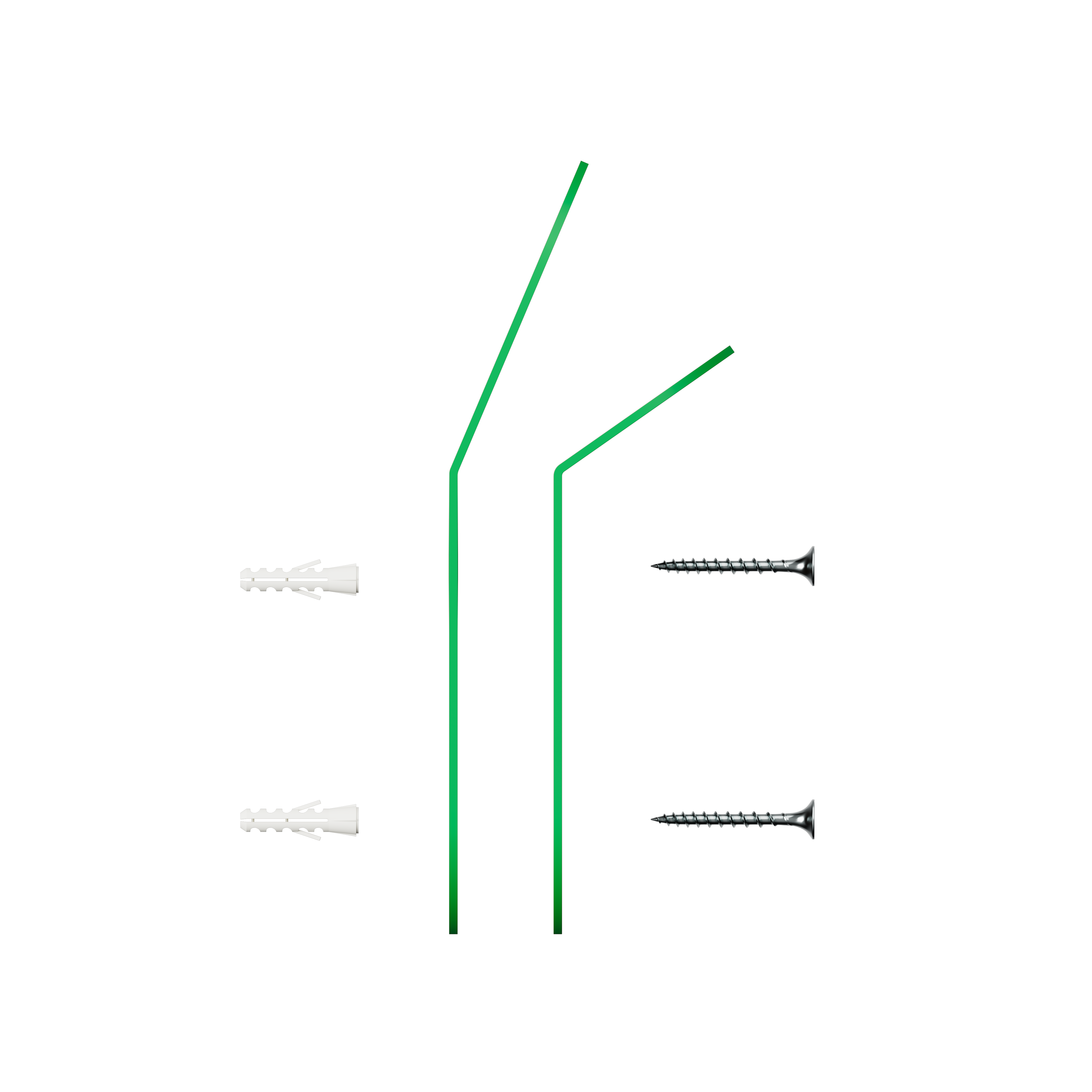 Bubblegum Stack Hook - Snap Apple Green