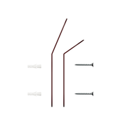 Bubblegum Stack Hook - Dark Plum