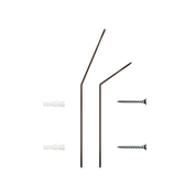 Bubblegum Stack Hook - Espresso Brown