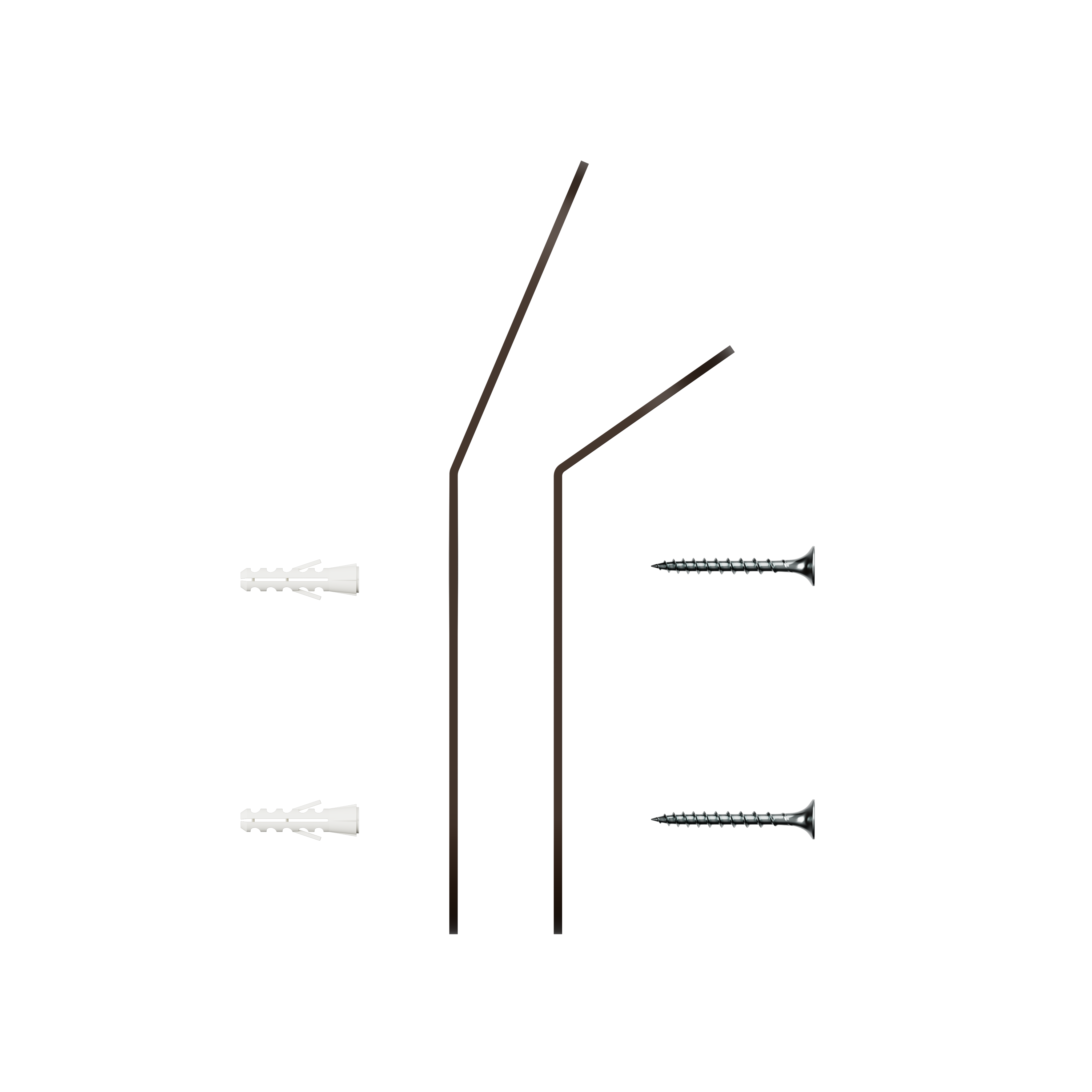 Bubblegum Stack Hook - Espresso Brown